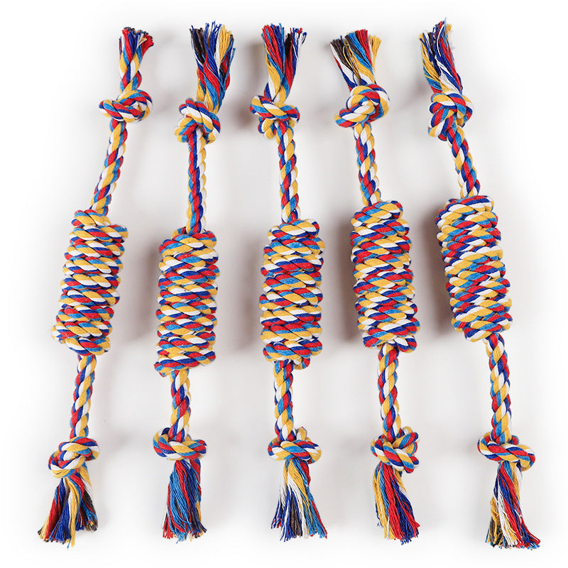 PETSARY 4-Pack: Dental Chew Ropes for Happy Pups!