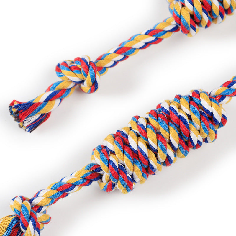 PETSARY 4-Pack: Dental Chew Ropes for Happy Pups!