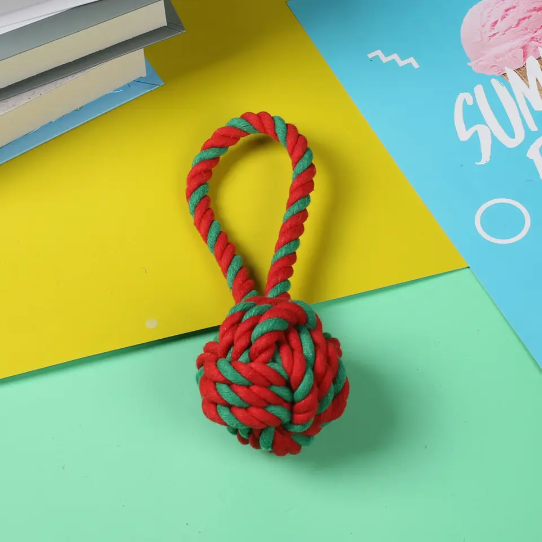 Cotton Dog Toy