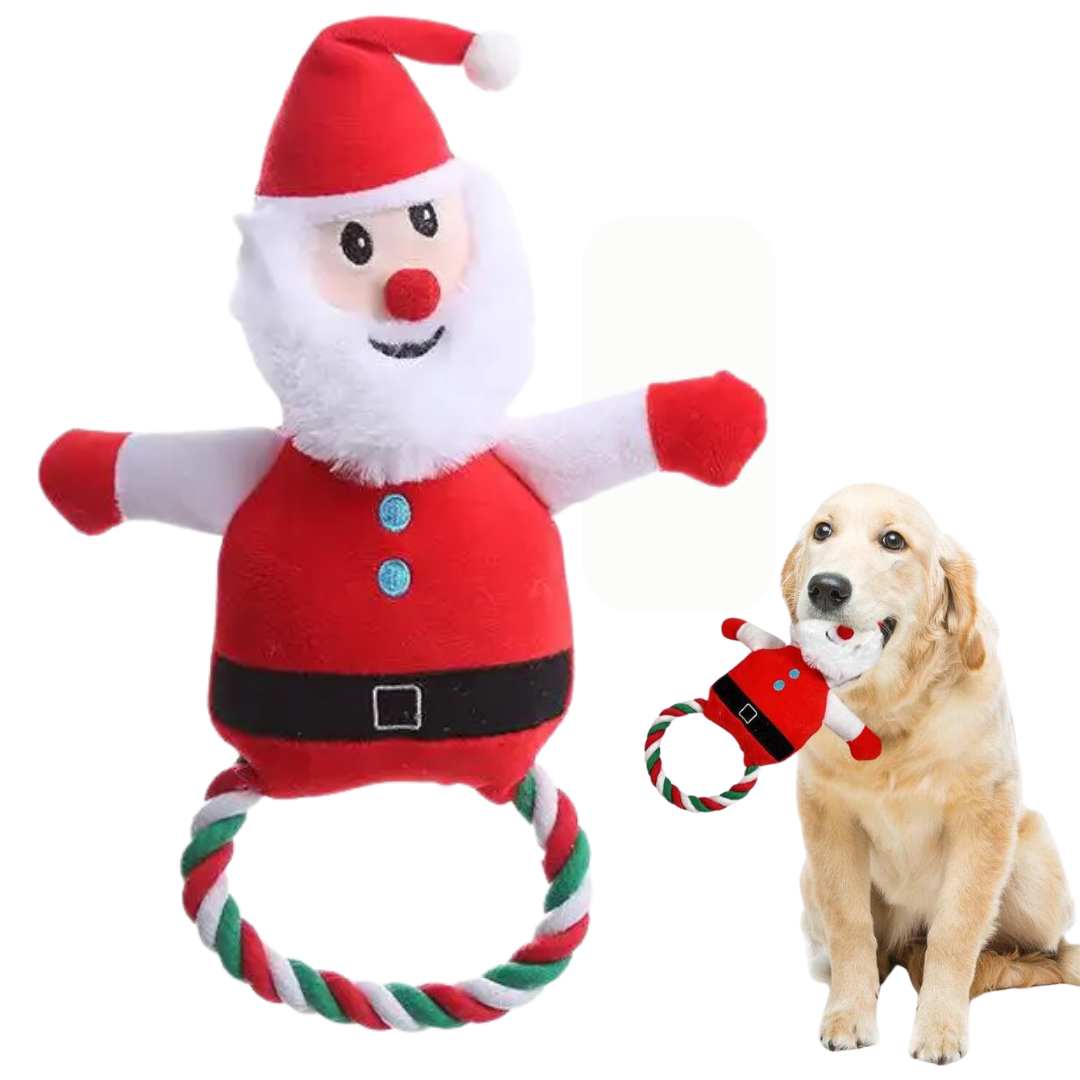 Plush Rope Father Christmas Toy