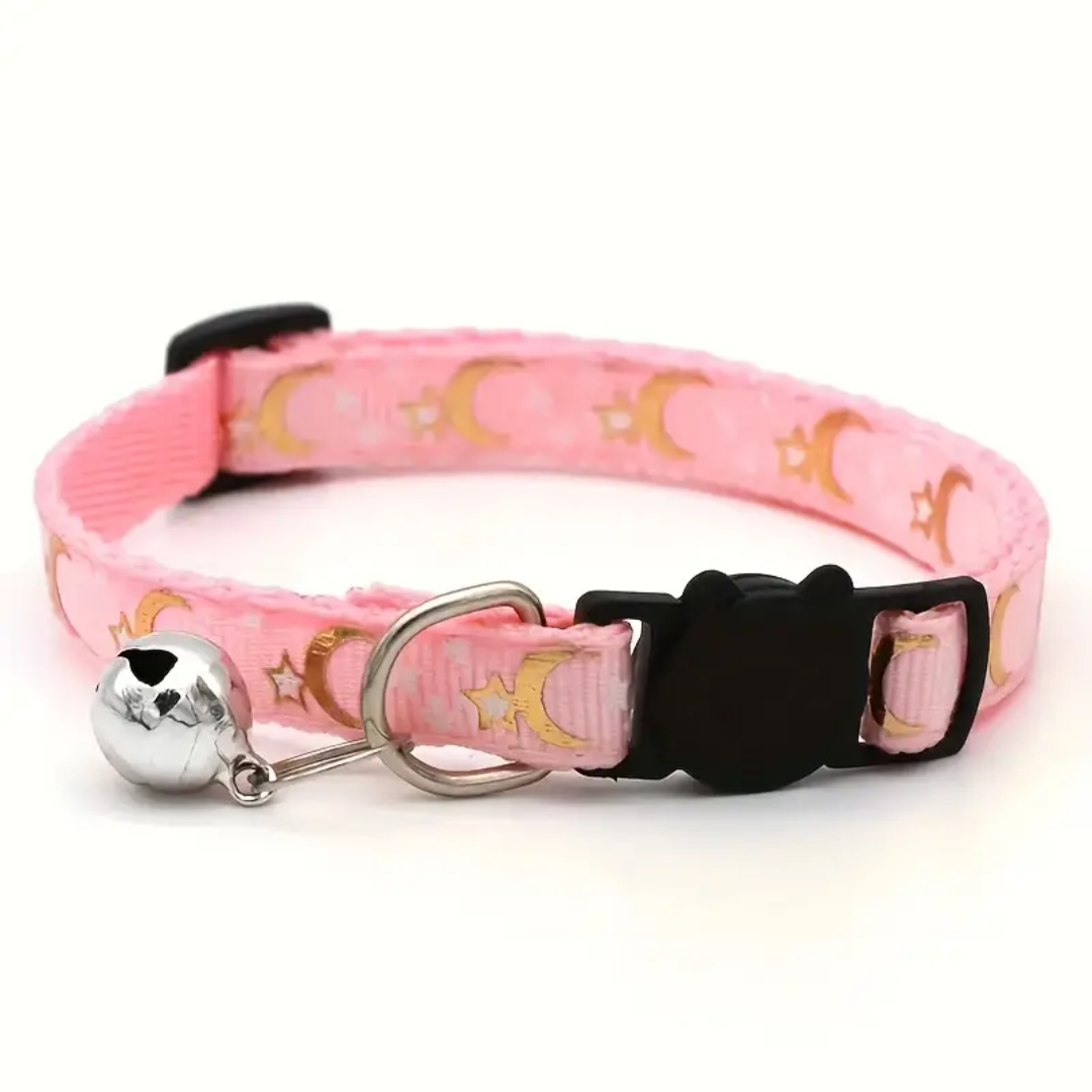 Ramadan Collection : Reflective Nylon Cat Collar: Starry Night