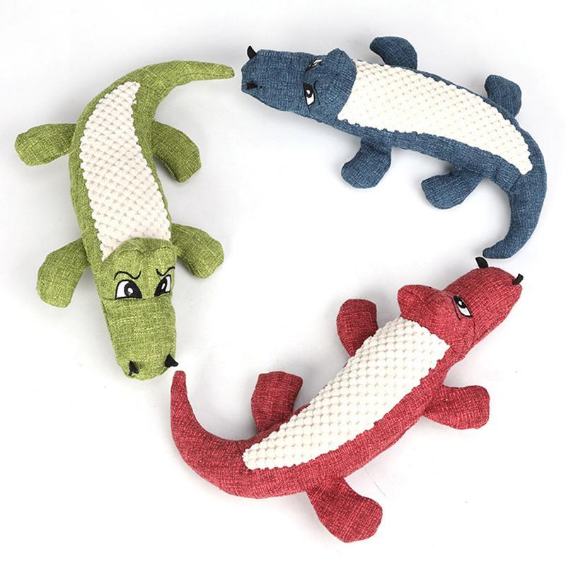 Crocodile Dog Plush Toy