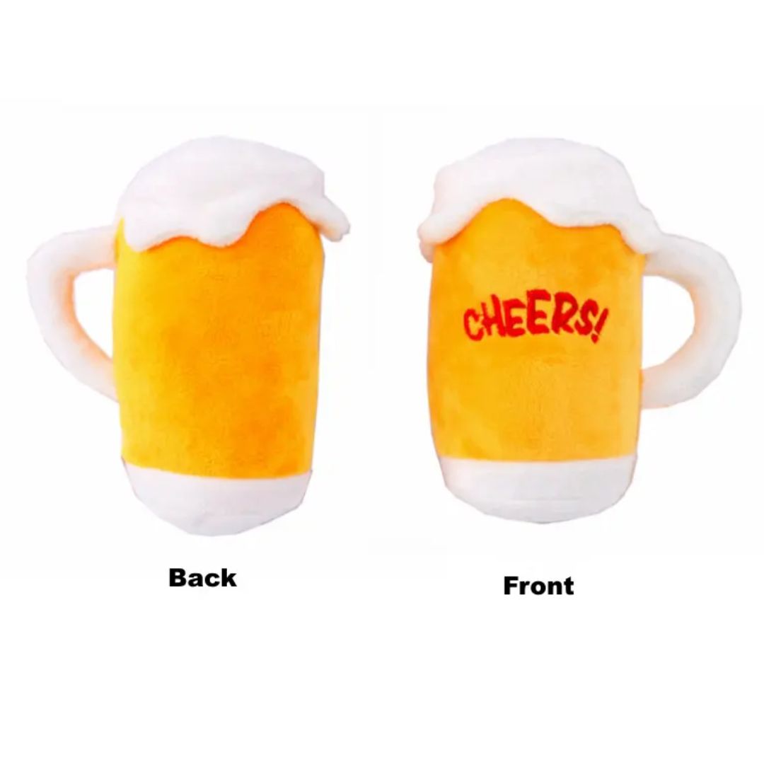 Beer Dog Toy