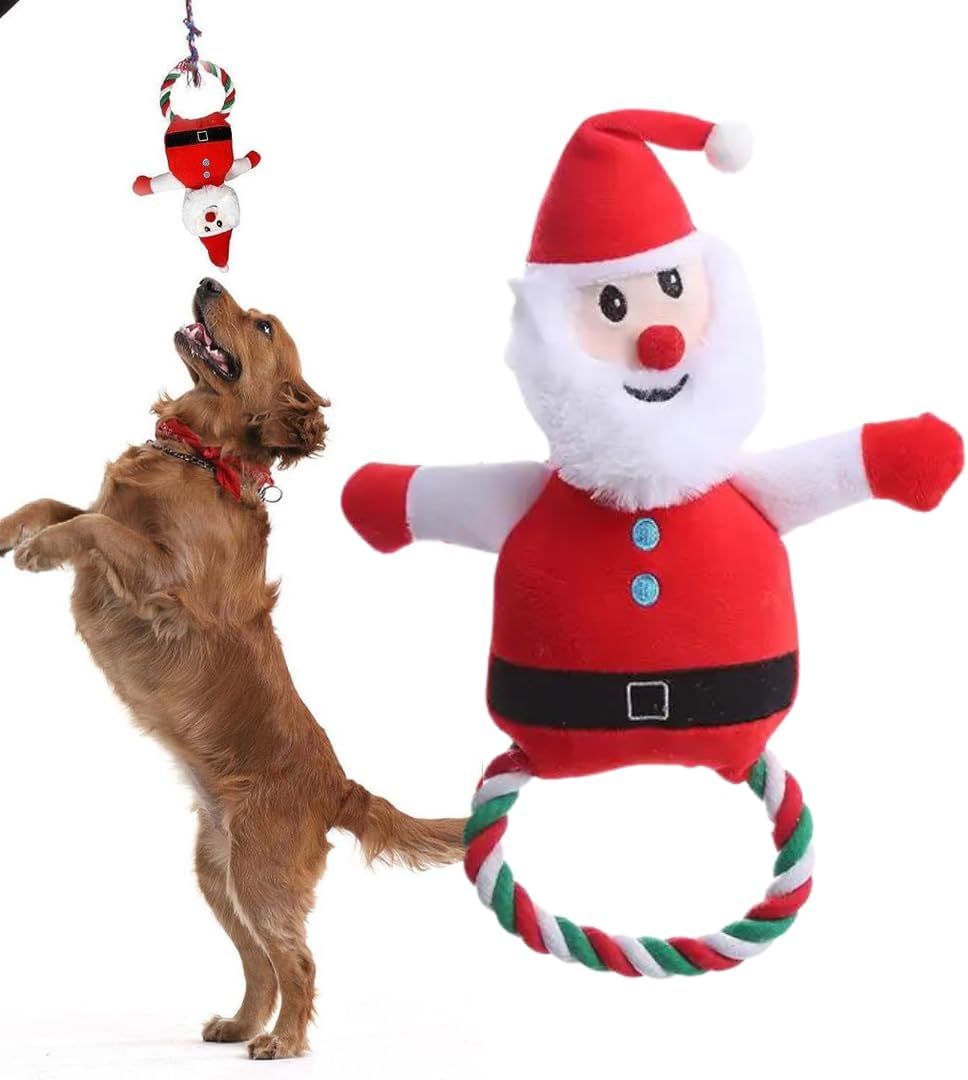 Plush Rope Father Christmas Toy