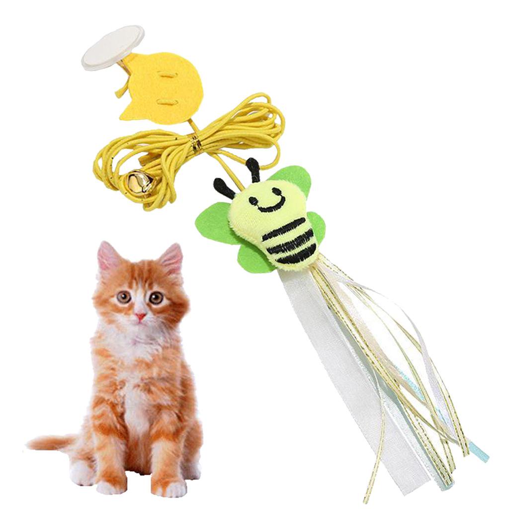 PETSARY Cat Fiesta Door Toy: Swing, Bounce, Pounce!