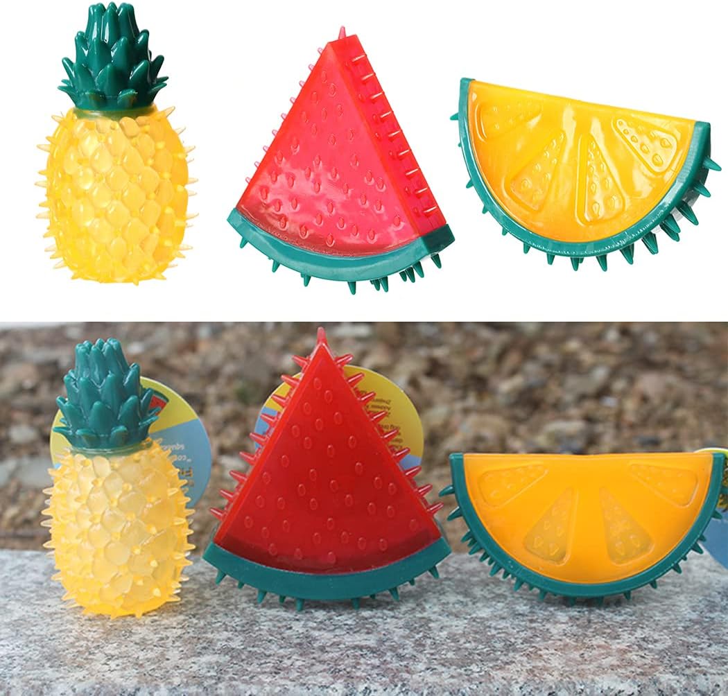 dog toy pineapple