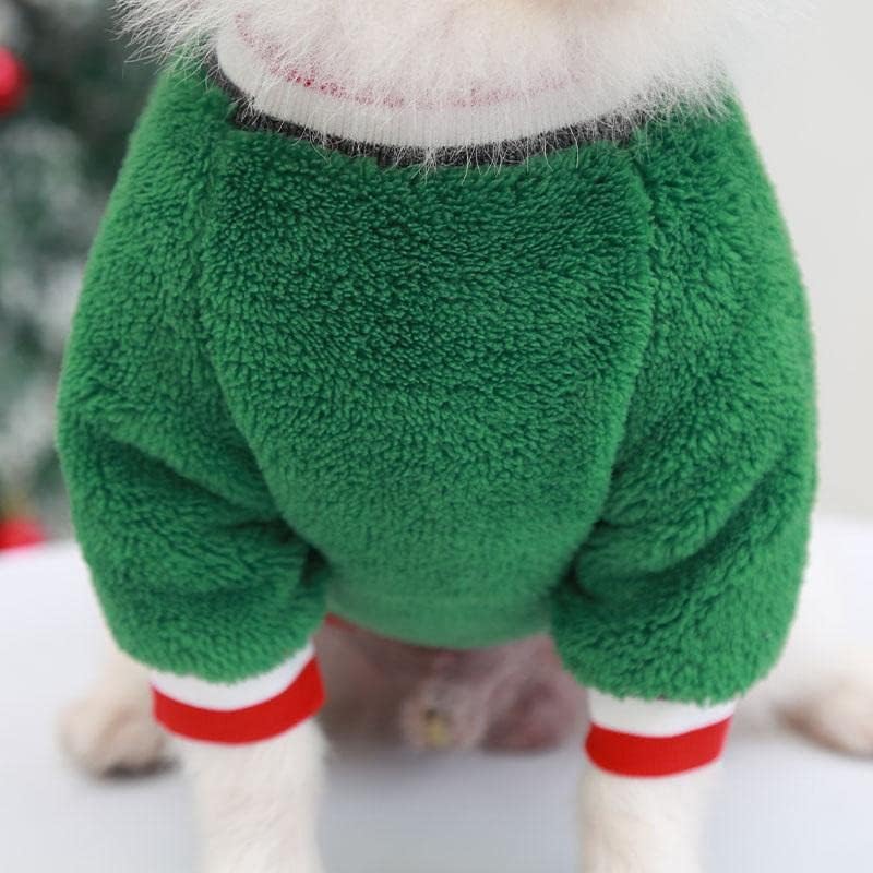 Snuggle Paws Howliday Sweater with Pop-Up Elk (Green)