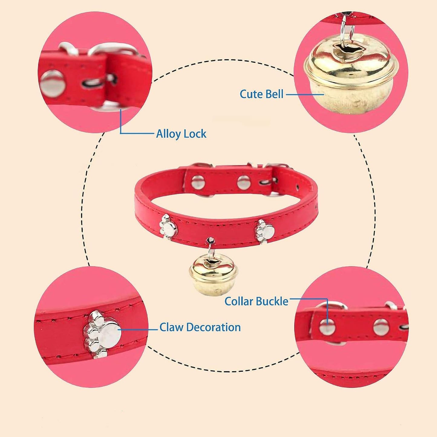 bohemian dog collar
