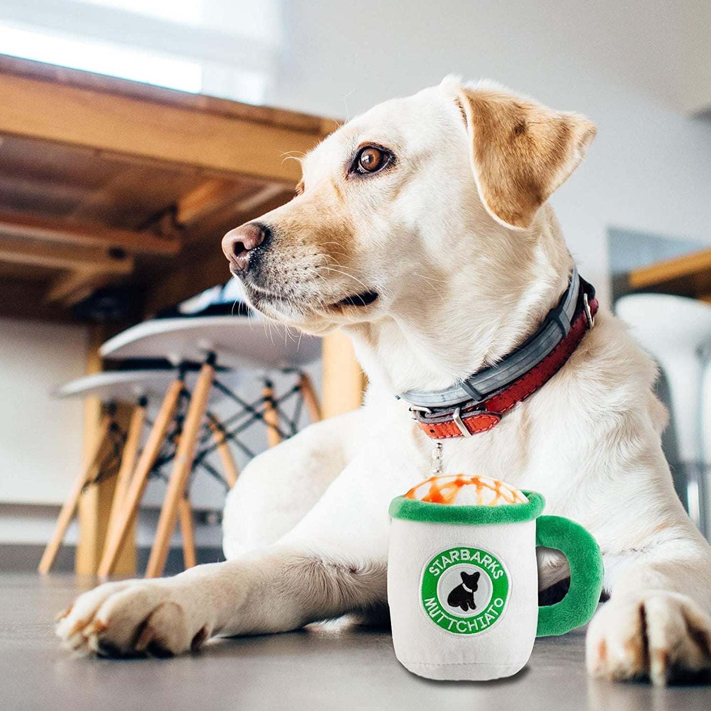 PETSARY MUTTCHIATO - Plush Starbarks Muttchiato Coffee Chew Toy