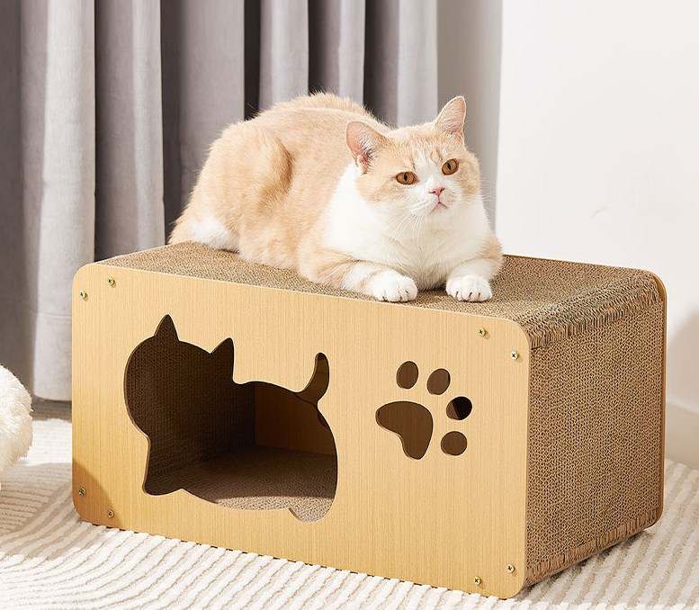 cardboard cat scratcher