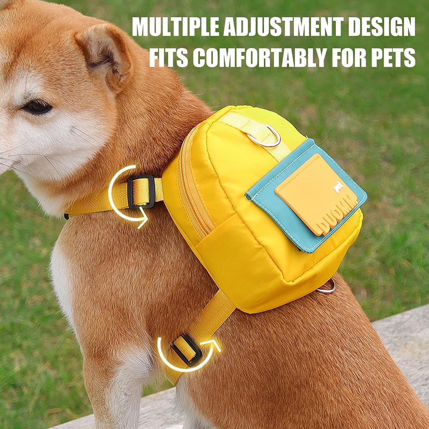 dog harness backpack