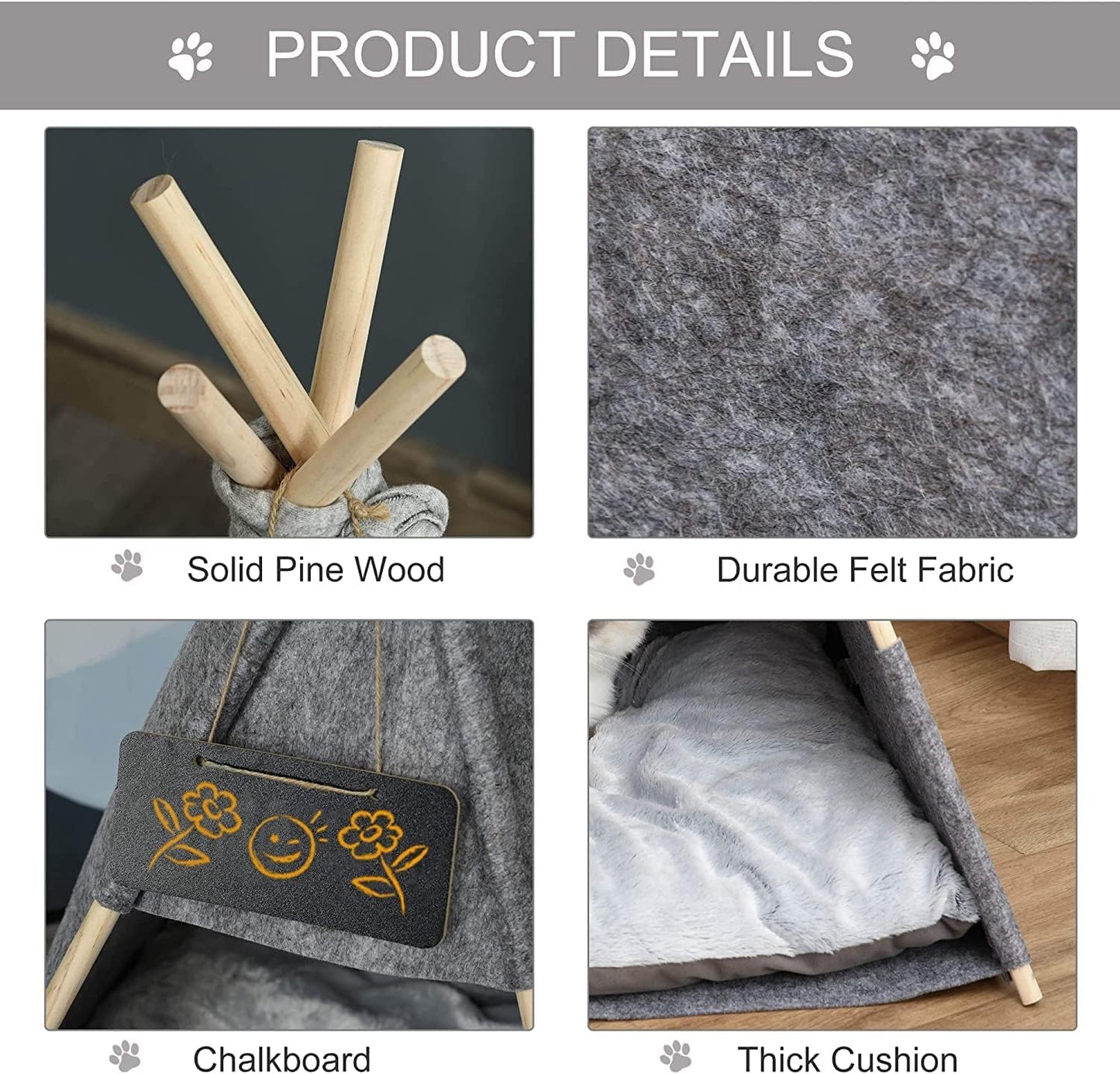 Chic Pet Teepee Tent