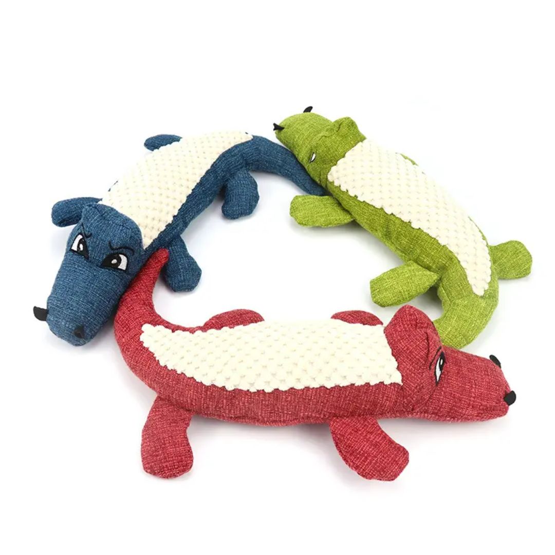 Crocodile Dog Plush Toy