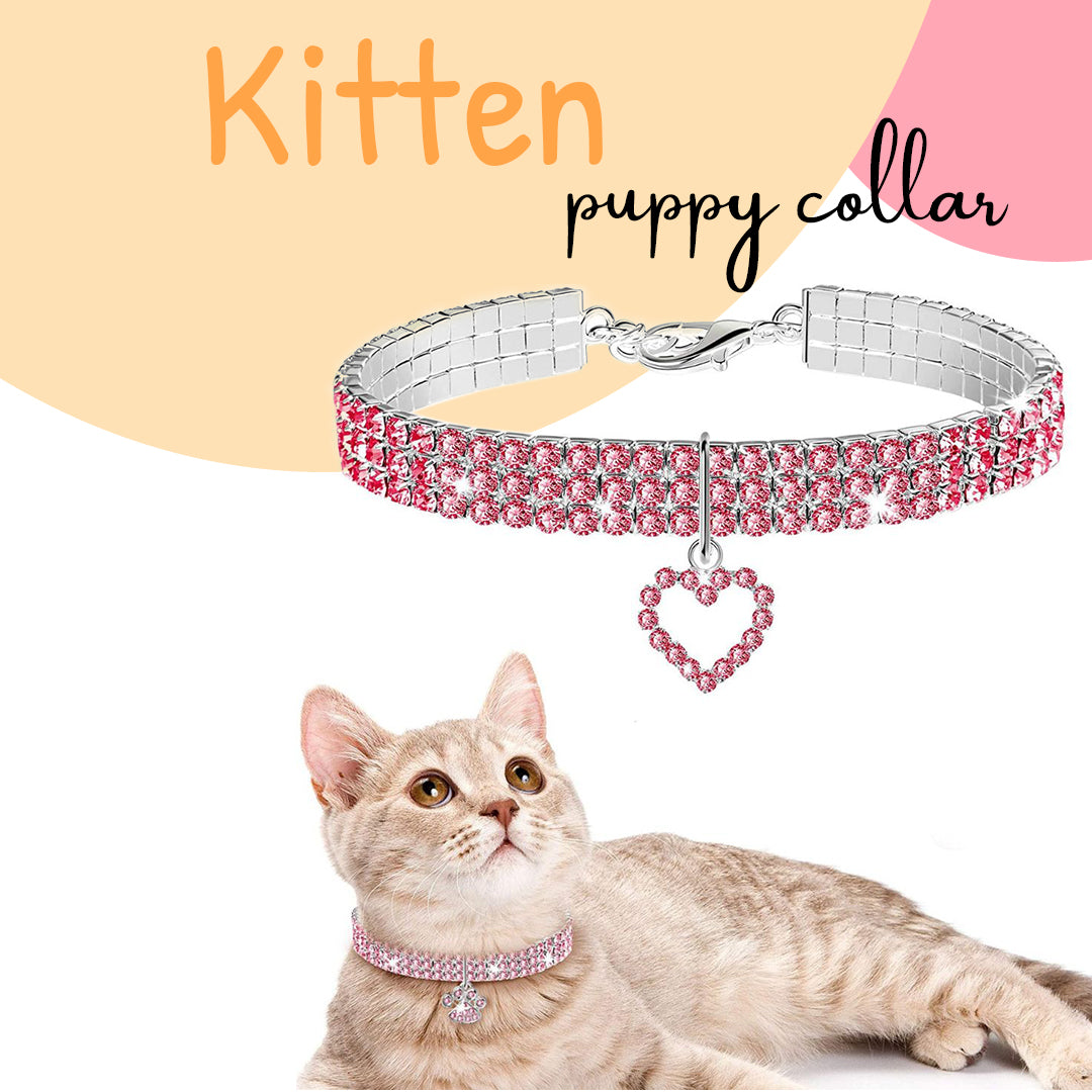 Petsary's Bling Fling Rhinestone Collar (Pink)