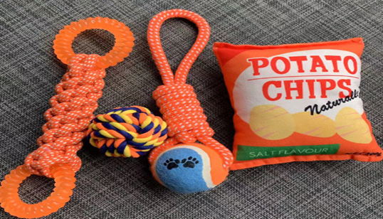 4 Dog Chew Toys