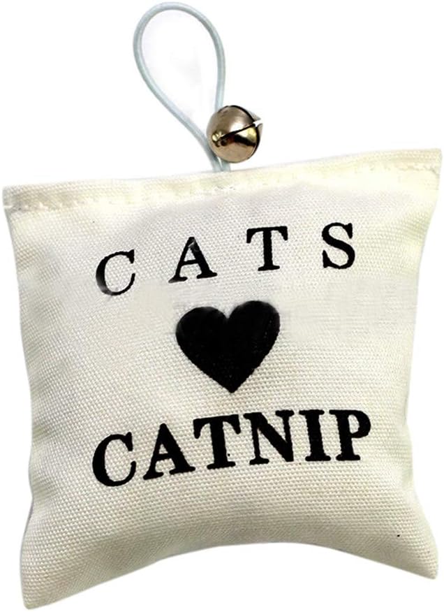 Jingle Purr-suit: Catnip Pouch with Bell – Your Kitty's Stylish Sack of Fun