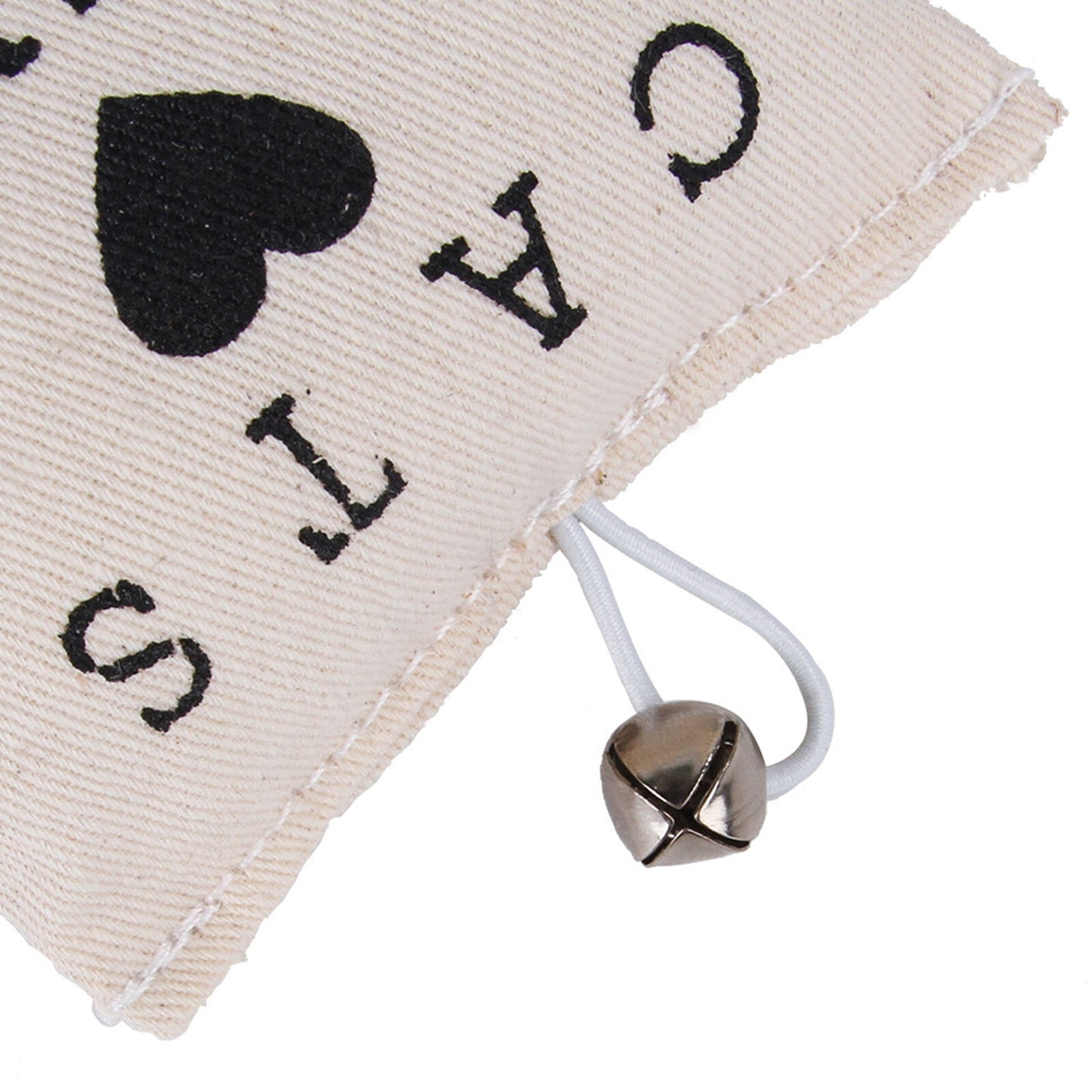 Jingle Purr-suit: Catnip Pouch with Bell – Your Kitty's Stylish Sack of Fun