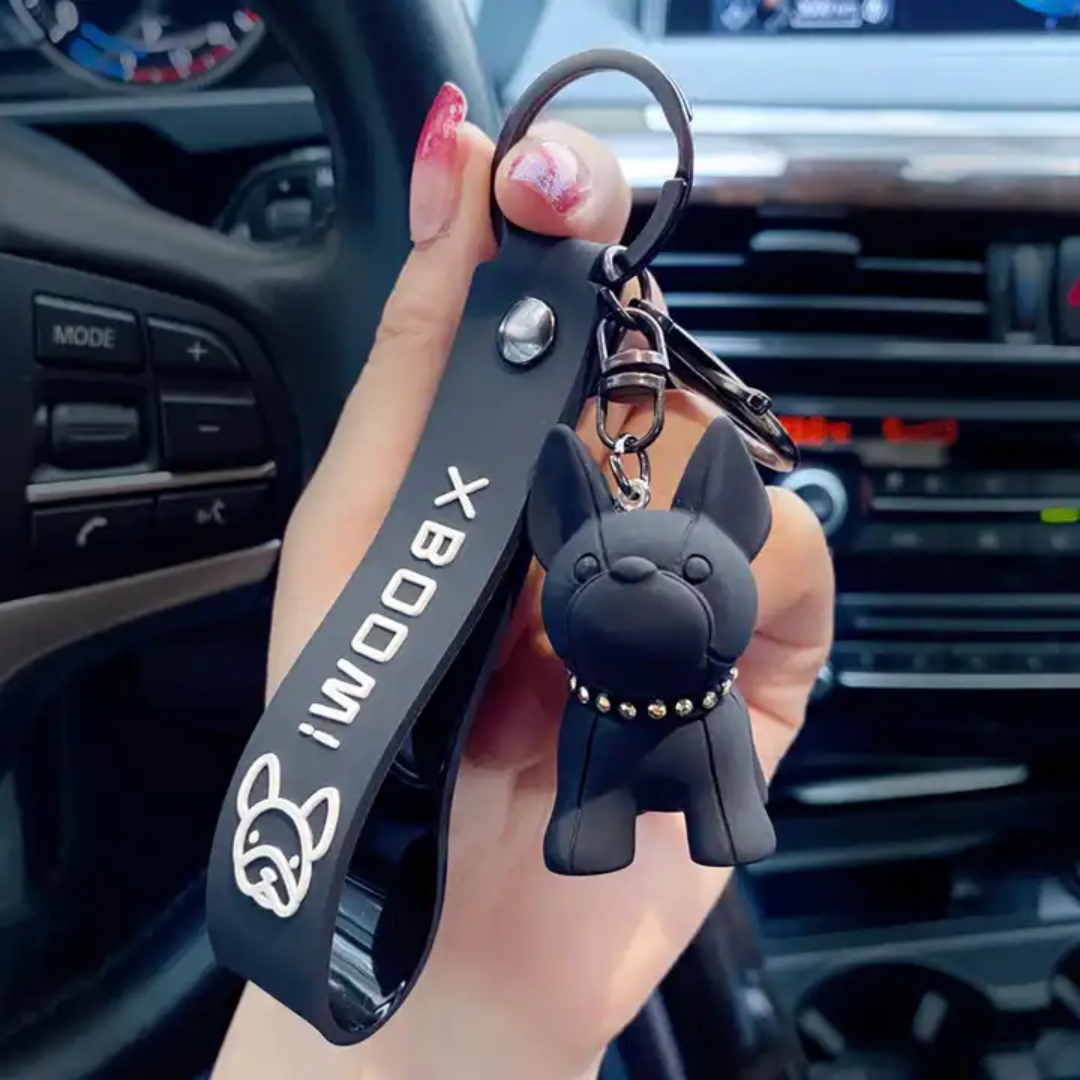 Pawfect Companions: Resin Keyrings for Pet Owners and Pet Lovers (Black)