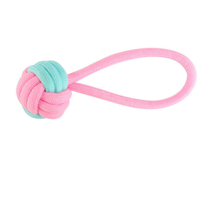 Pink Rope Toys - Set of 4