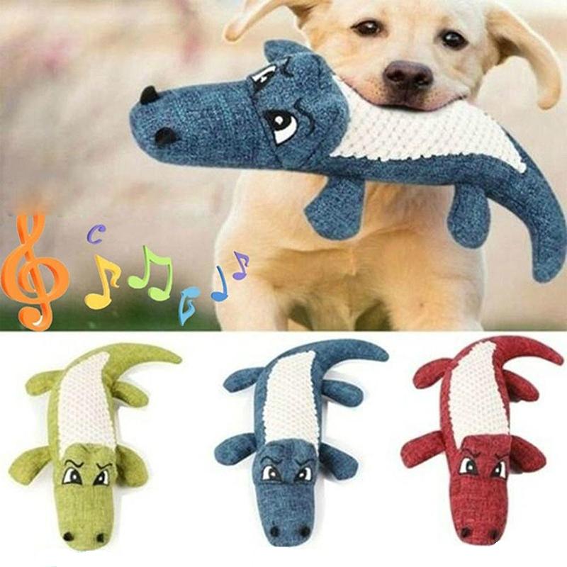 Crocodile Dog Plush Toy