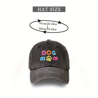 Dog Mom Hats (Green & Dark Blue)