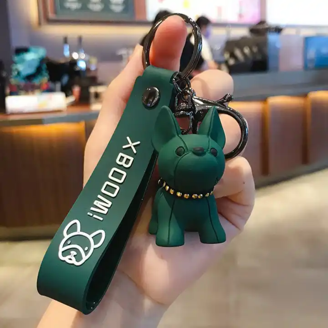 Pawfect Companions: Resin Keyrings for Pet Owners and Pet Lovers (Green)