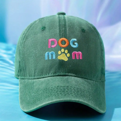 Dog Mom Hats (Green & Dark Blue)