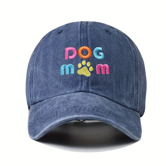 Dog Mom Hats (Green & Dark Blue)