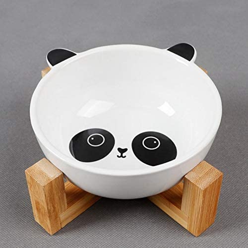 Petsary Panda Shaped Ceramic Bowl: Stylish Elevated Dining