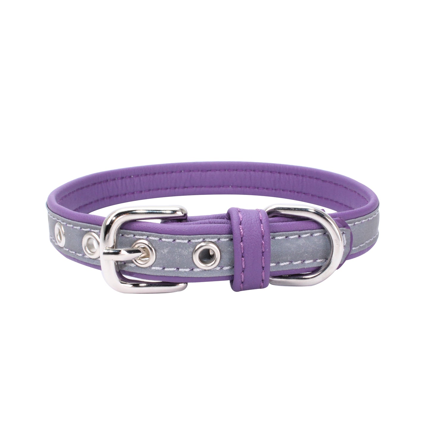 Radiance Collars: High Fiber Light Reflective (Purple, XS/S/M/L)