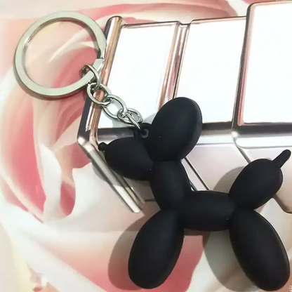 Peepsary : Balloon Dog Keychain: For all our Pet Lovers! (Black)