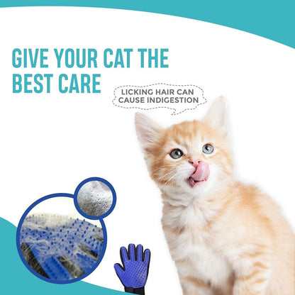 Purr-fectly Groomed: 2-in-1 Pet Grooming Glove