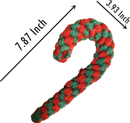 Candy Cane Rope Toys