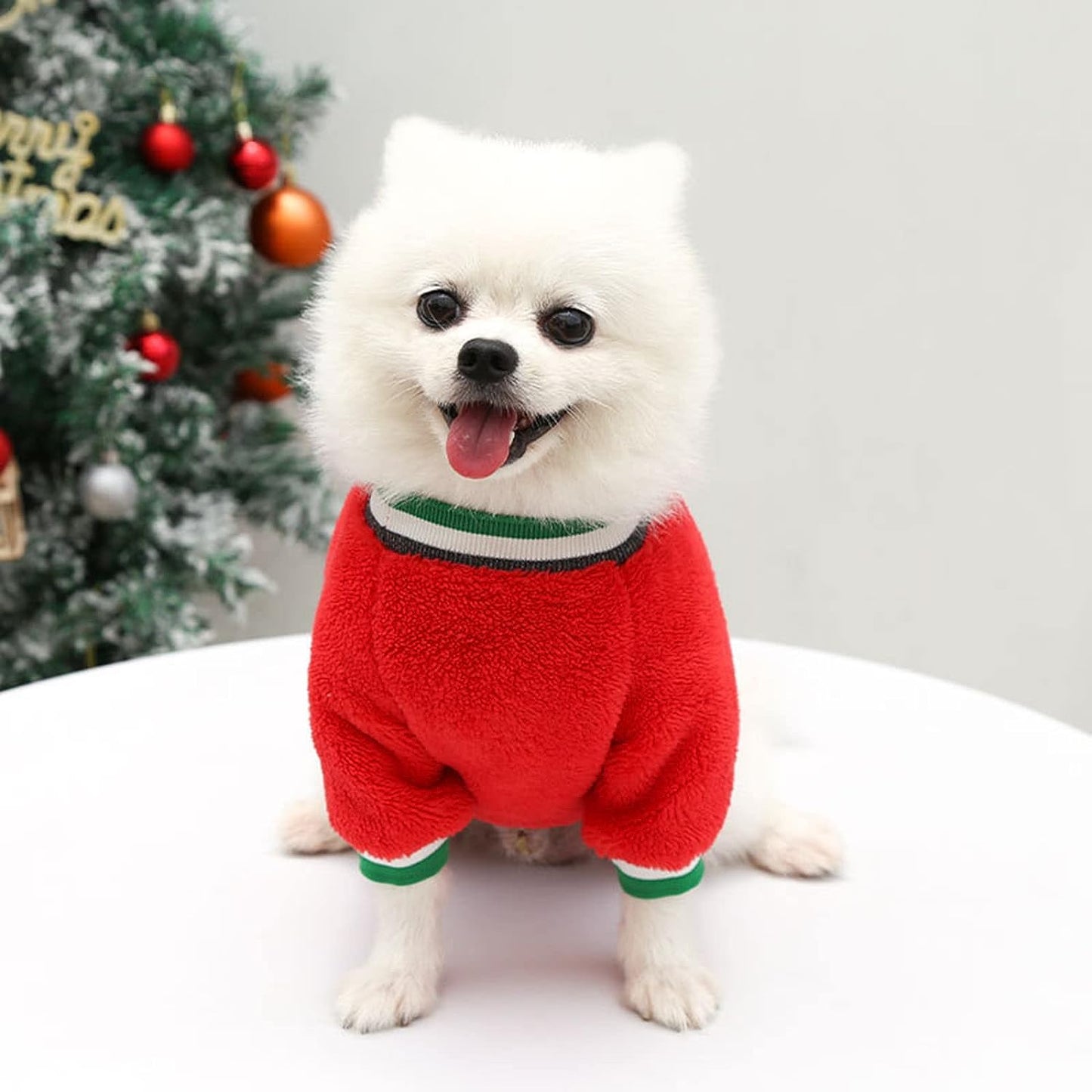 Snuggle Paws Howliday Sweater with Pop-Up Elk (Red)