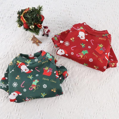 Out Of Stock : Christmas Snuggle: Festive Pajama Outfit (Red)