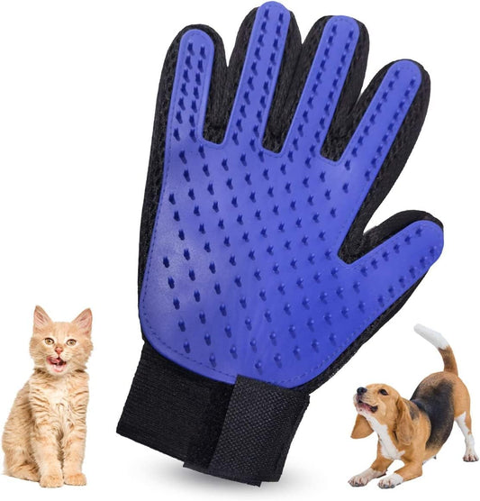 Purr-fectly Groomed: 2-in-1 Pet Grooming Glove