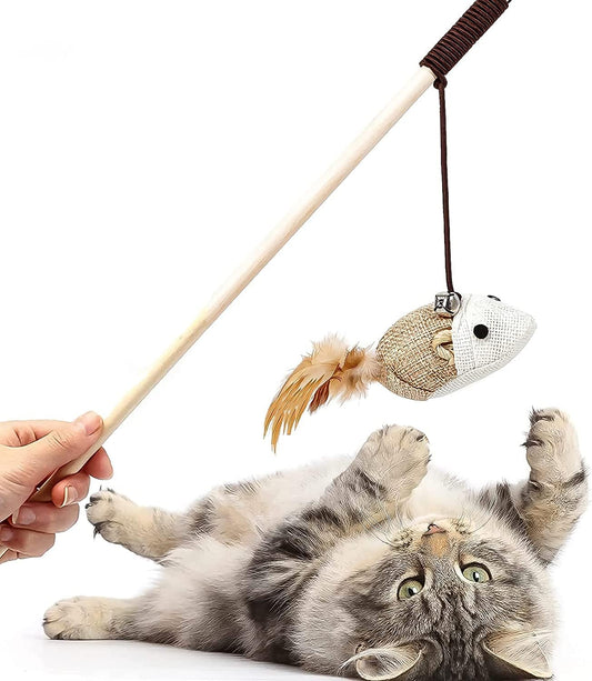 Interactive Cat Teaser Toy (Mouse)