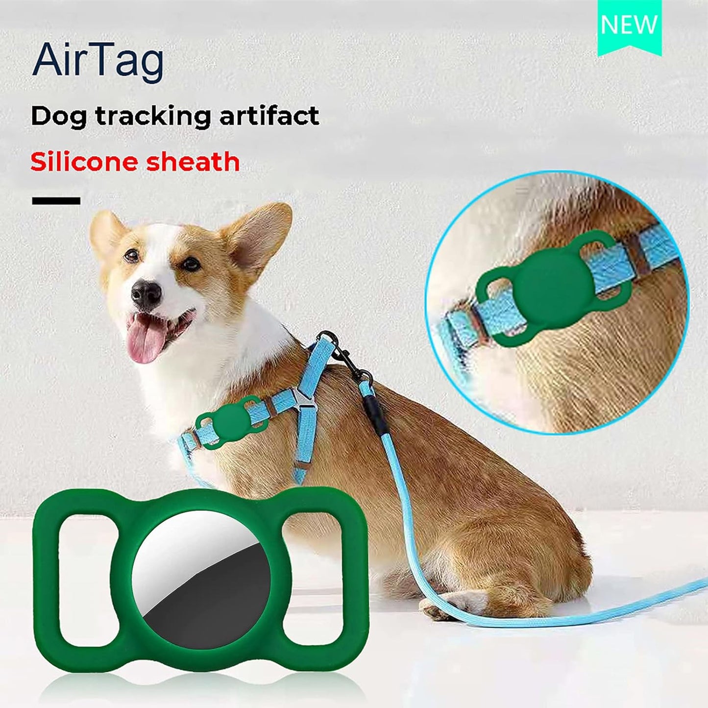 Paw-tastic Silicone AirTag Holder/Protector