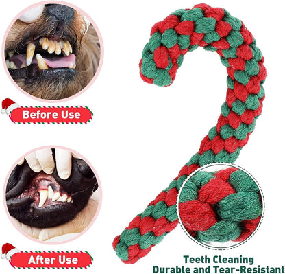 Candy Cane Rope Toys