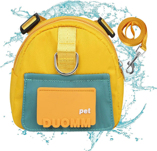 Sunshine Voyage Harness Backpack and Lead Set (Medium, Yellow)