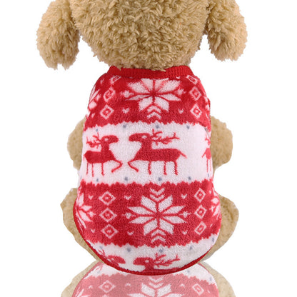 Petsary Pet Christmas Fleece Sweater