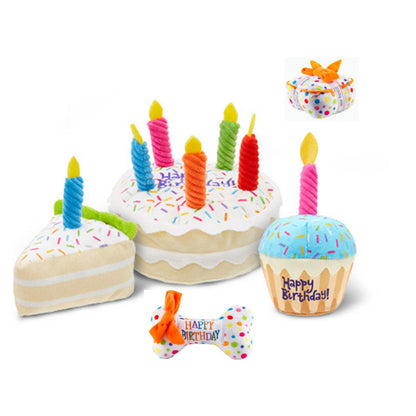 Birthday Cupcake Plush Toy