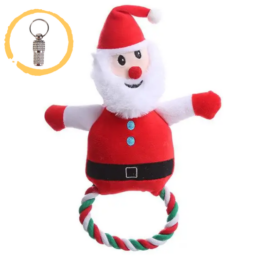 Plush Rope Father Christmas Toy