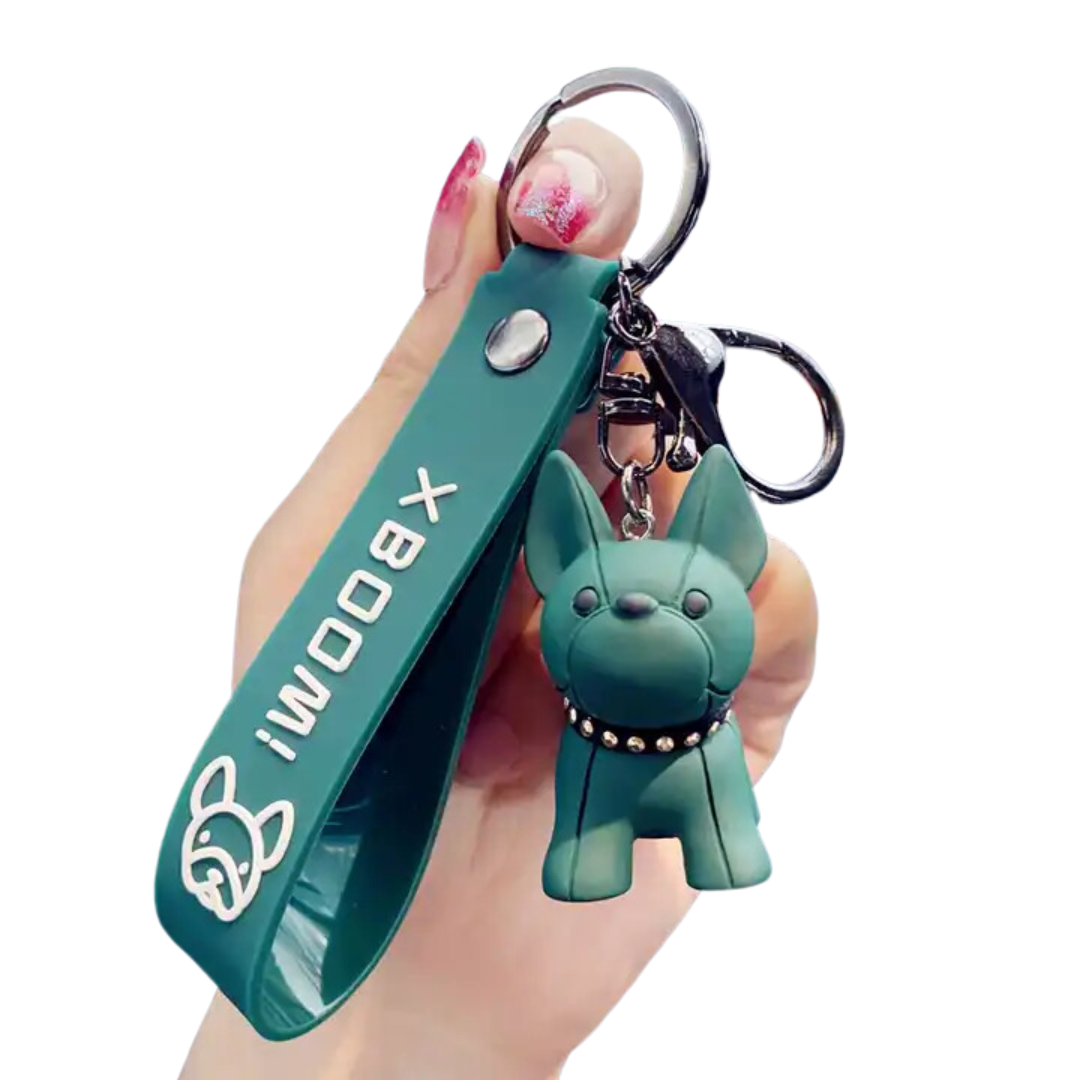 Pawfect Companions: Resin Keyrings for Pet Owners and Pet Lovers (Green)