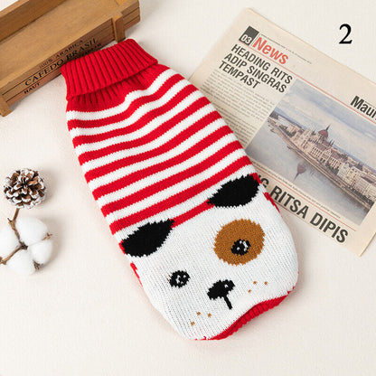 Panda Knitted Pet Holiday Sweater