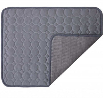 PETSARY Washable Cool Summer Lightweight Sleeping Pet Mat Bed - Medium