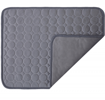 PETSARY Washable Cool Summer Lightweight Sleeping Pet Mat Bed - Large
