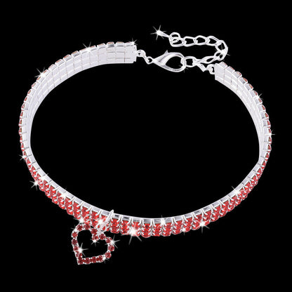 Petsary's Bling Fling Rhinestone Collar (Pink)